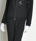 TUTA DONNA ZIP POLSINI STAMPA MARCA CAMPAGNOLO ART. 9Q76603