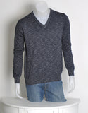 MAGLIONE UOMO MISTO LANA VISCOSA SCOLLO A V MARCA RE DEL MARE ART. 227331