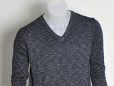 MAGLIONE UOMO MISTO LANA VISCOSA SCOLLO A V MARCA RE DEL MARE ART. 227331