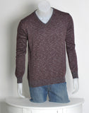 MAGLIONE UOMO MISTO LANA VISCOSA SCOLLO A V MARCA RE DEL MARE ART. 227331