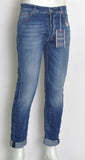 JEANS UOMO ELASTICIZATO REGULAR FIT BOTTONI MARCA X-CAPE ART. TELO