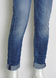 JEANS UOMO ELASTICIZATO REGULAR FIT BOTTONI MARCA X-CAPE ART. TELO