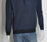 MAGLIONE UOMO MEZZA ZIP MISTO LANA MARCA NAVIGARE ART. NV1013050