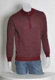 MAGLIONE UOMO MEZZA ZIP MISTO LANA MARCA NAVIGARE ART. NV1013050