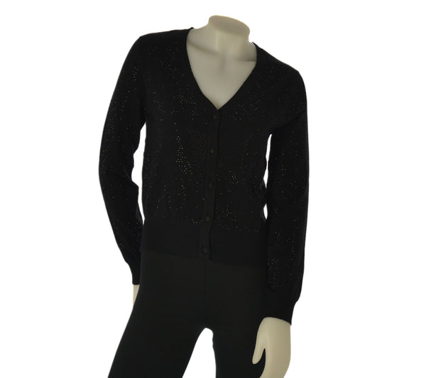 CARDIGAN DONNA GRIFFAI STRASS BOTTONI VISCOSA ART. 7028