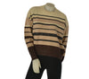 MAGLIONE DONNA GRIFFAI RIGATO LUREX VISCOSA ART. 7008