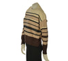 MAGLIONE DONNA GRIFFAI RIGATO LUREX VISCOSA ART. 7008
