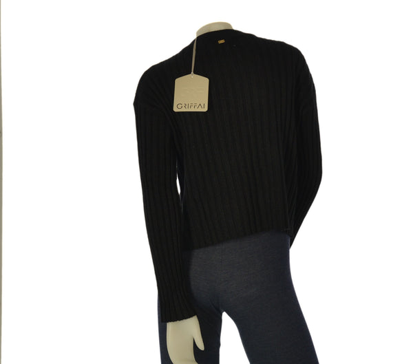 MAGLION DONNA GRIFFAI GIROCOLLO A COSTE VISCOSA LUREX ART. 7023