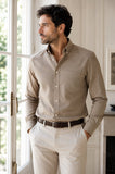 CAMICIA UOMO SPORTING MANICA LUNGA BUTTON DOWN TASCHINO COTONE ART. MADRID130E