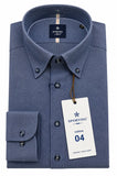 CAMICIA UOMO SPORTING MANICA LUNGA BUTTON DOWN TASCHINO COTONE ART. MADRID130E