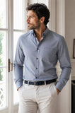 CAMICIA UOMO SPORTING MANICA LUNGA BUTTON DOWN TASCHINO COTONE ART. MADRID130E