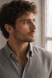 CAMICIA UOMO SPORTING MANICA LUNGA BUTTON DOWN TASCHINO COTONE ART. MADRID130E
