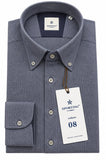 CAMICIA UOMO SPORTING MANICA LUNGA BUTTON DOWN TASCHINO COTONE ART. MADRID130E