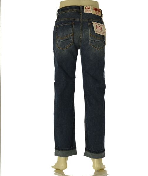 JEANS UOMO RIFLE CINQUE TASCHE VESTIBILITA LOOSE ELASTICIZZATI ART. RF686