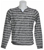 MAGLIA UOMO VISCOSA SCOLLO A V RIGHE MARCA CONSENSO ART. 5253118