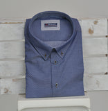 CAMICIA CONFORMATA UOMO PURO COTONE BUTTON DOWN MARCA RE DEL MARE ART. R1811