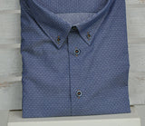 CAMICIA CONFORMATA UOMO PURO COTONE BUTTON DOWN MARCA RE DEL MARE ART. R1811