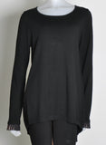 MAGLIA DONNA GIROCOLLO MANICA LUNGA PLISSE MARCA CORTE DEI GONZAGA ART. 1R0230C8048