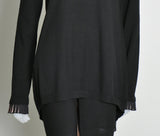 MAGLIA DONNA GIROCOLLO MANICA LUNGA PLISSE MARCA CORTE DEI GONZAGA ART. 1R0230C8048