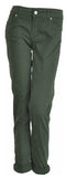 PANTALONI DONNA REGULAR FIT ZIP BOTTONE MARCA KAREN KATE ART. KIM
