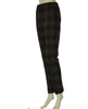 PANTALONI DONNA PERLA ELASTICO FANTASIA SCOZZESE ART. ASIA