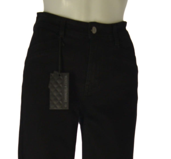 JEANS DONNA EMANUELA COSTA NERO PALAZZO TASCHE ART. EC6932