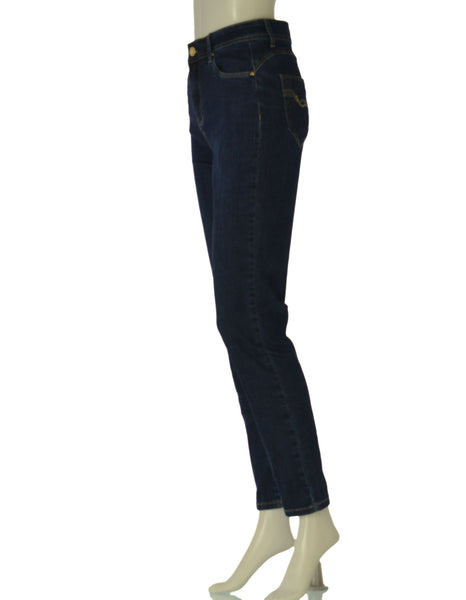JEANS DONNA EMANUELA COSTA CINQUE TASCHE CAPRI ELASTICIZZATO ART. EC6910
