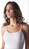 TOP CANOTTA INTIMA SPALLA STRETTA PURO COTONE MARCA MORETTA ART. 1417