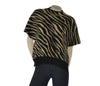 MAGLIONE DONNE GRIFFAI MANICA CORTA ZEBRATO CON LUREX ART. DGF7004