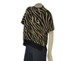 MAGLIONE DONNE GRIFFAI MANICA CORTA ZEBRATO CON LUREX ART. DGF7004