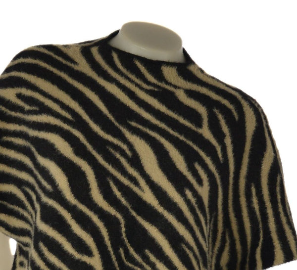 MAGLIONE DONNE GRIFFAI MANICA CORTA ZEBRATO CON LUREX ART. DGF7004