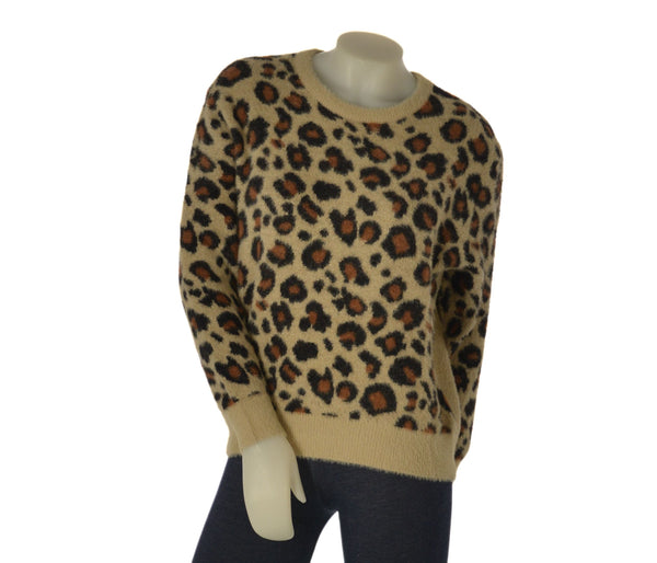MAGLIONE DONNA GRIFFAI GIROCOLLO MACULATO CON LUREX ART. DGF7000