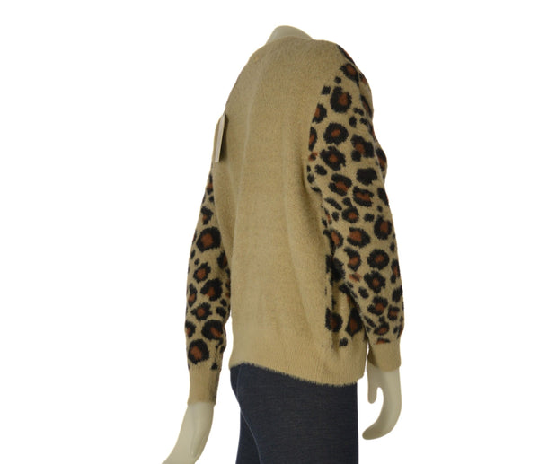 MAGLIONE DONNA GRIFFAI GIROCOLLO MACULATO CON LUREX ART. DGF7000