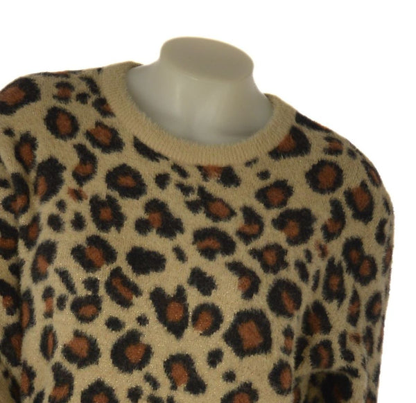 MAGLIONE DONNA GRIFFAI GIROCOLLO MACULATO CON LUREX ART. DGF7000