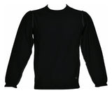MAGLIA UOMO MISTO COTONE GIROCOLLO INSERTI CONTRASTO MARCA X-CAPE ART. LESCOT