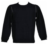 MAGLIA UOMO MISTO COTONE GIROCOLLO INSERTI CONTRASTO MARCA X-CAPE ART. LESCOT