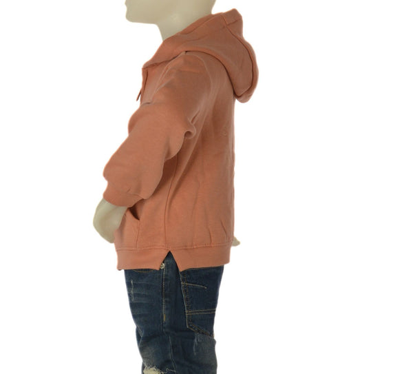 FELPA BAMBINA ZIPPY FELPATA FULL ZIP CAPPUCCIO TASCHE STAMPE ART. ZKGAP0201-26028