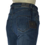 JEANS DONNA EMANUELA COSTA CINQUE TASCHE CAPRI STRASS ELASTICIZZATO ART. EC6926