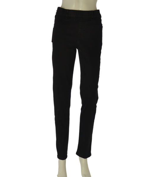JEANS DONNA EMANUELA COSTA JEGGINGS NERI TASCHE  STRASS ART. EC6931