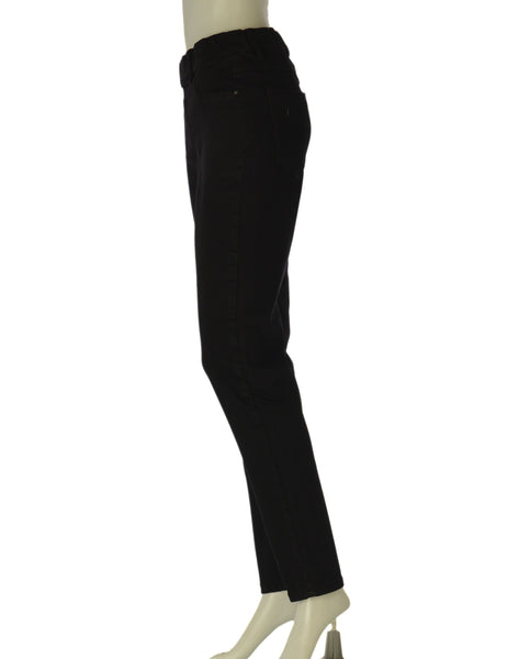 JEANS DONNA EMANUELA COSTA JEGGINGS NERI TASCHE  STRASS ART. EC6931