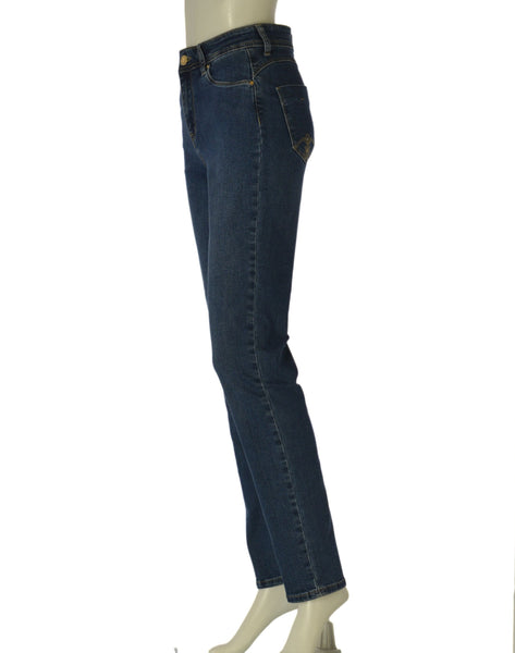JEANS DONNA EMANUELA COSTA CINQUE TASCHE ELASTICIZZATO ART. EC6922