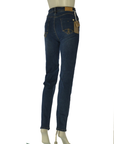 JEANS DONNA EMANUELA COSTA CINQUE TASCHE ELASTICIZZATO ART. EC6922