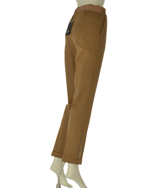 PANTALONI DONNA LAURA BIAGIOTTI JERSEY TASCHE FRANCESE ZIP BOTTONE ART. LB27I-IRIS