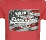 T-SHIRT UOMO PURO COTONE GIROCOLLO MARCA PHARLEY AND FIELDS ART. TRES