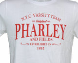 T-SHIRT UOMO PURO COTONE GIROCOLLO MARCA PHARLEY AND FIELDS  ART. TRIMB