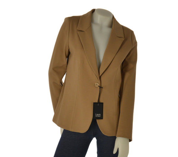 GIACCA DONNA LAURA BIAGIOTTI JERSEY UN BOTTONE ART. LB27I-2025