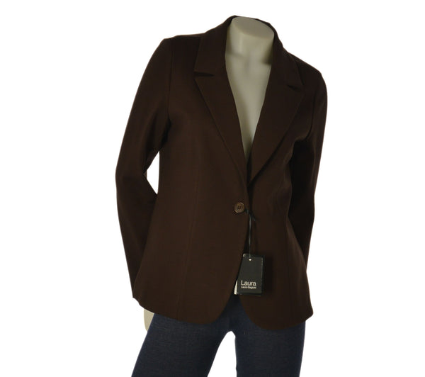 GIACCA DONNA LAURA BIAGIOTTI JERSEY UN BOTTONE ART. LB27I-2025