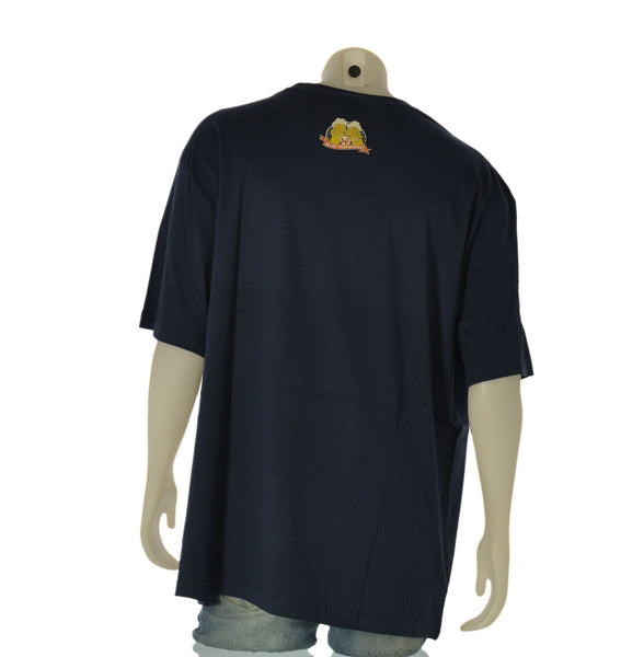 T-SHIRT UOMO MAXFORT TAGLIE OVER GIROCOLLO STAMPA COTONE ART. 41900
