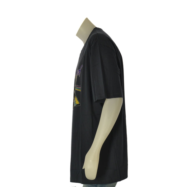 T-SHIRT UOMO MAXFORT TAGLIE OVER GIROCOLLO STAMPA COTONE ART. 41902