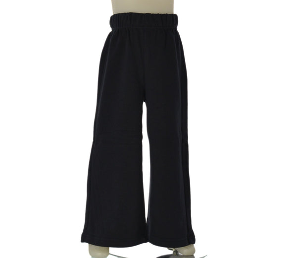PANTALONE TUTA BIMBA ZIPPY  FELPATA PALAZZO ELASTICO COTONE ART.ZKGAP0401-26044